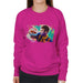 Sidney Maurer Original Portrait Of Neymar Barcelona Womens Sweatshirt - Womens Sweatshirt