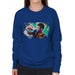 Sidney Maurer Original Portrait Of Neymar Barcelona Womens Sweatshirt - Womens Sweatshirt
