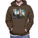 Sidney Maurer Original Portrait Of Fidel Castro Mens Hooded Sweatshirt - Mens Hooded Sweatshirt