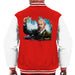 Sidney Maurer Original Portrait Of Fidel Castro Mens Varsity Jacket - Mens Varsity Jacket