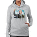 Sidney Maurer Original Portrait Of Fidel Castro Womens Hooded Sweatshirt - Womens Hooded Sweatshirt