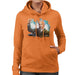 Sidney Maurer Original Portrait Of Fidel Castro Womens Hooded Sweatshirt - Womens Hooded Sweatshirt