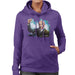 Sidney Maurer Original Portrait Of Fidel Castro Womens Hooded Sweatshirt - Womens Hooded Sweatshirt