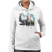 Sidney Maurer Original Portrait Of Fidel Castro Womens Hooded Sweatshirt - Womens Hooded Sweatshirt