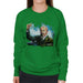 Sidney Maurer Original Portrait Of Fidel Castro Womens Sweatshirt - Womens Sweatshirt