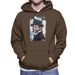 Sidney Maurer Original Portrait Of Frank Sinatra Hat Mens Hooded Sweatshirt - Mens Hooded Sweatshirt
