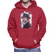 Sidney Maurer Original Portrait Of Frank Sinatra Hat Mens Hooded Sweatshirt - Mens Hooded Sweatshirt