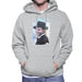 Sidney Maurer Original Portrait Of Frank Sinatra Hat Mens Hooded Sweatshirt - Mens Hooded Sweatshirt