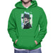 Sidney Maurer Original Portrait Of Frank Sinatra Hat Mens Hooded Sweatshirt - Mens Hooded Sweatshirt