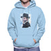 Sidney Maurer Original Portrait Of Frank Sinatra Hat Mens Hooded Sweatshirt - Mens Hooded Sweatshirt