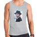 Sidney Maurer Original Portrait Of Frank Sinatra Hat Mens Vest - Mens Vest