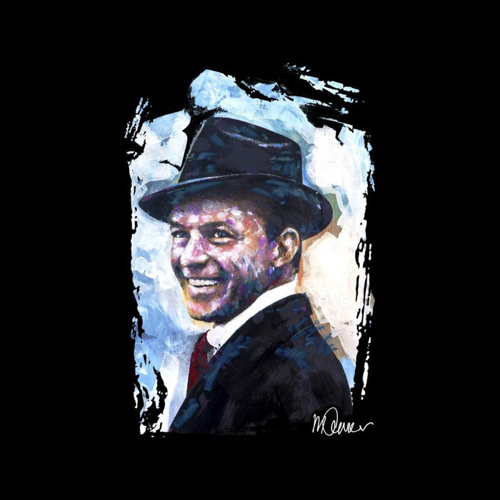 Sidney Maurer Original Portrait Of Frank Sinatra Hat Kids Varsity Jacket - Kids Boys Varsity Jacket