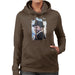 Sidney Maurer Original Portrait Of Frank Sinatra Hat Womens Hooded Sweatshirt - Womens Hooded Sweatshirt