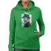 Sidney Maurer Original Portrait Of Frank Sinatra Hat Womens Hooded Sweatshirt - Womens Hooded Sweatshirt
