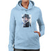 Sidney Maurer Original Portrait Of Frank Sinatra Hat Womens Hooded Sweatshirt - Womens Hooded Sweatshirt