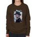 Sidney Maurer Original Portrait Of Frank Sinatra Hat Womens Sweatshirt - Womens Sweatshirt