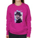 Sidney Maurer Original Portrait Of Frank Sinatra Hat Womens Sweatshirt - Womens Sweatshirt