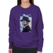 Sidney Maurer Original Portrait Of Frank Sinatra Hat Womens Sweatshirt - Womens Sweatshirt
