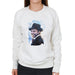 Sidney Maurer Original Portrait Of Frank Sinatra Hat Womens Sweatshirt - Womens Sweatshirt