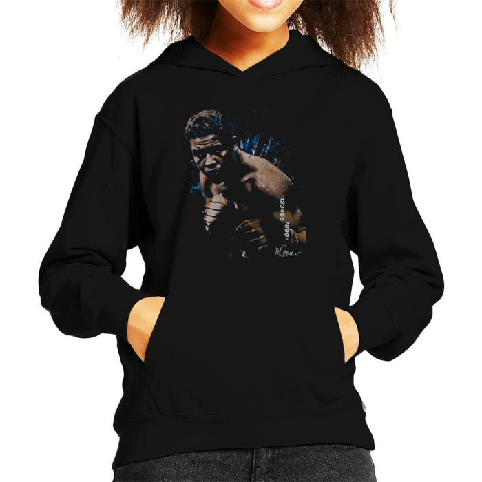 Sidney Maurer Original Portrait Of Joe Louis Kids Hooded Sweatshirt - Kids Boys Hooded Sweatshirt