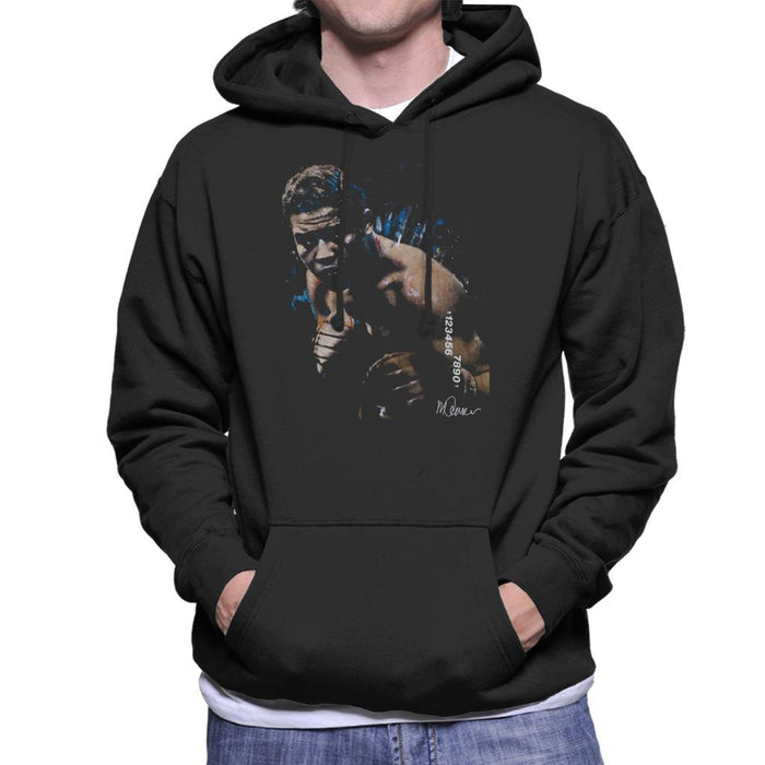 Sidney Maurer Original Portrait Of Joe Louis Mens Hooded Sweatshirt - Mens Hooded Sweatshirt