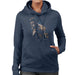 Sidney Maurer Original Portrait Of Joe Louis Womens Hooded Sweatshirt - Womens Hooded Sweatshirt