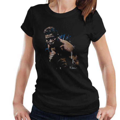 Sidney Maurer Original Portrait Of Joe Louis Womens T-Shirt - Womens T-Shirt