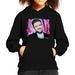 Sidney Maurer Original Portrait Of Justin Timberlake Smile Kids Hooded Sweatshirt - Kids Boys Hooded Sweatshirt