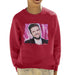 Sidney Maurer Original Portrait Of Justin Timberlake Smile Kids Sweatshirt - Kids Boys Sweatshirt