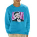 Sidney Maurer Original Portrait Of Justin Timberlake Smile Kids Sweatshirt - Kids Boys Sweatshirt