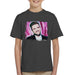 Sidney Maurer Original Portrait Of Justin Timberlake Smile Kids T-Shirt - Kids Boys T-Shirt