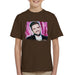 Sidney Maurer Original Portrait Of Justin Timberlake Smile Kids T-Shirt - Kids Boys T-Shirt