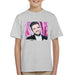 Sidney Maurer Original Portrait Of Justin Timberlake Smile Kids T-Shirt - Kids Boys T-Shirt