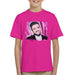 Sidney Maurer Original Portrait Of Justin Timberlake Smile Kids T-Shirt - Kids Boys T-Shirt