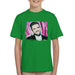 Sidney Maurer Original Portrait Of Justin Timberlake Smile Kids T-Shirt - Kids Boys T-Shirt