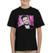 Sidney Maurer Original Portrait Of Justin Timberlake Smile Kids T-Shirt - Kids Boys T-Shirt