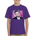 Sidney Maurer Original Portrait Of Justin Timberlake Smile Kids T-Shirt - Kids Boys T-Shirt