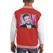 Sidney Maurer Original Portrait Of Justin Timberlake Smile Kids Varsity Jacket - Kids Boys Varsity Jacket