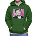 Sidney Maurer Original Portrait Of Justin Timberlake Smile Mens Hooded Sweatshirt - Mens Hooded Sweatshirt