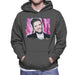 Sidney Maurer Original Portrait Of Justin Timberlake Smile Mens Hooded Sweatshirt - Mens Hooded Sweatshirt