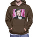 Sidney Maurer Original Portrait Of Justin Timberlake Smile Mens Hooded Sweatshirt - Mens Hooded Sweatshirt
