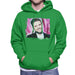 Sidney Maurer Original Portrait Of Justin Timberlake Smile Mens Hooded Sweatshirt - Mens Hooded Sweatshirt