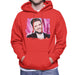 Sidney Maurer Original Portrait Of Justin Timberlake Smile Mens Hooded Sweatshirt - Mens Hooded Sweatshirt