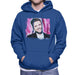 Sidney Maurer Original Portrait Of Justin Timberlake Smile Mens Hooded Sweatshirt - Mens Hooded Sweatshirt