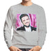 Sidney Maurer Original Portrait Of Justin Timberlake Smile Mens Sweatshirt - Mens Sweatshirt