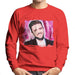 Sidney Maurer Original Portrait Of Justin Timberlake Smile Mens Sweatshirt - Mens Sweatshirt