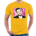 Sidney Maurer Original Portrait Of Justin Timberlake Smile Mens T-Shirt - Mens T-Shirt
