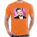 Sidney Maurer Original Portrait Of Justin Timberlake Smile Mens T-Shirt - Mens T-Shirt