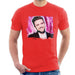 Sidney Maurer Original Portrait Of Justin Timberlake Smile Mens T-Shirt - Mens T-Shirt