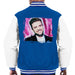 Sidney Maurer Original Portrait Of Justin Timberlake Smile Mens Varsity Jacket - Mens Varsity Jacket